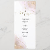 Menu giclée aquarelle (Devant)