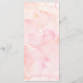 Menu Girl Princess Royal Castle Cinquième anniversaire (Dos)