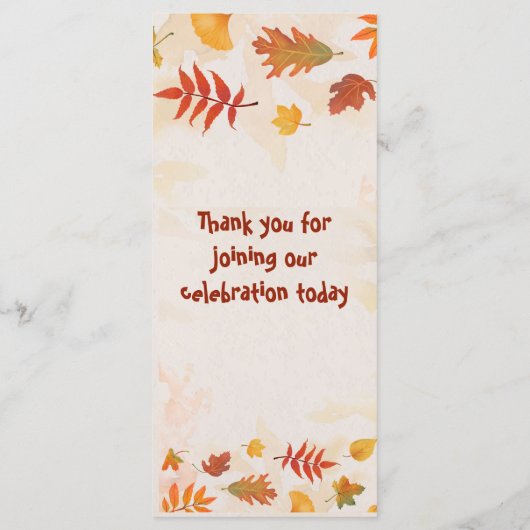 Menu Gobble jusqu'à ce que vous tournez (Dos)