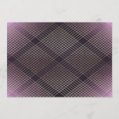 Menu Gold Purple Elegance Diamant Geo Déco Mariage (Dos)