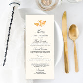 Menu Golden Bee Wedding