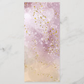 Menu gouche à l'eau éclaboussée (Dos)