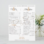 Menu graphique du service R&B Gold (Debout devant)