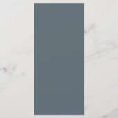 Menu Gras minimaliste - Mariage (Dos)