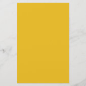 Menu Gras Simple Jaune Simple Custom Wedding (Dos)