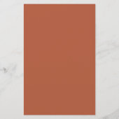 Menu Gras Simple Rust Fall Simple Custom Wedding (Dos)