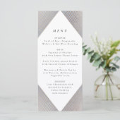 Menu Gray Gatsby Grand Mariage Gray Gray (Debout devant)