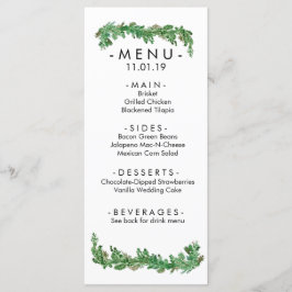 Menu GreenGarland-evenement