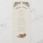 Menu grenade vintage (Dos)