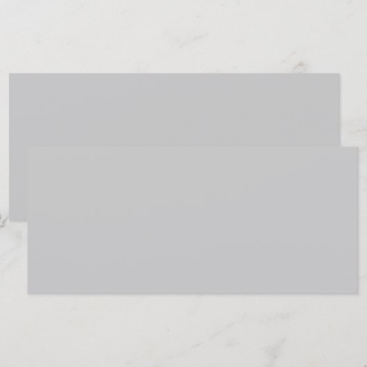 Menu Gris Géométrique Pâle et Doux (Devant / Derrière)
