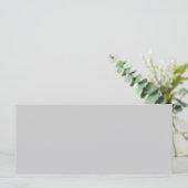 Menu Gris Géométrique Pâle et Doux (Debout devant)