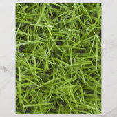 Menu Groene grass Backyard Wedding (Achterkant)