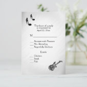 Menu Guitare RSVP Choix (Debout devant)