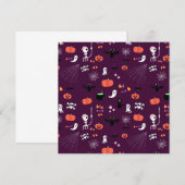 Menu Halloween (Devant / Derrière)