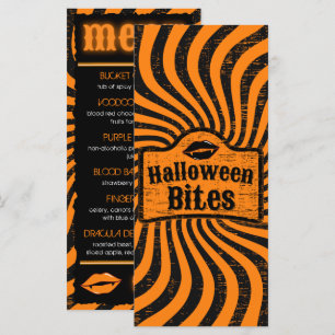 Menu Halloween angoissant