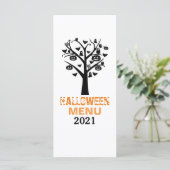 Menu Halloween Forêt Enchantée (Debout devant)