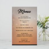 Menu Halloween Ravens Matching (Staand voorkant)