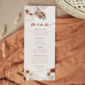 Menu Herbe des Pampas Bohème