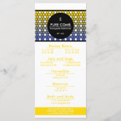 Menu Hexa Honeypeb Apiary Honey (Devant)