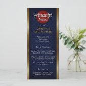 Menu Hibachi Anniversaire (Debout devant)