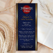 Menu Hibachi Anniversaire