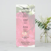 Menu Hibiscus Rose Foncé (Debout devant)