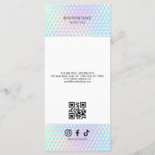 Menu Holographic Salon Price List (Dos)