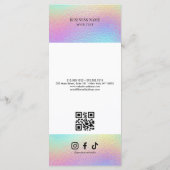 Menu Holographic Salon Price List (Dos)