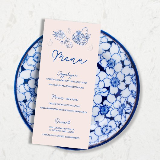 Menu Hors Fête des mariées Du Marché