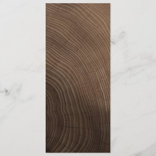 Menu Hout Wedding (Achterkant)