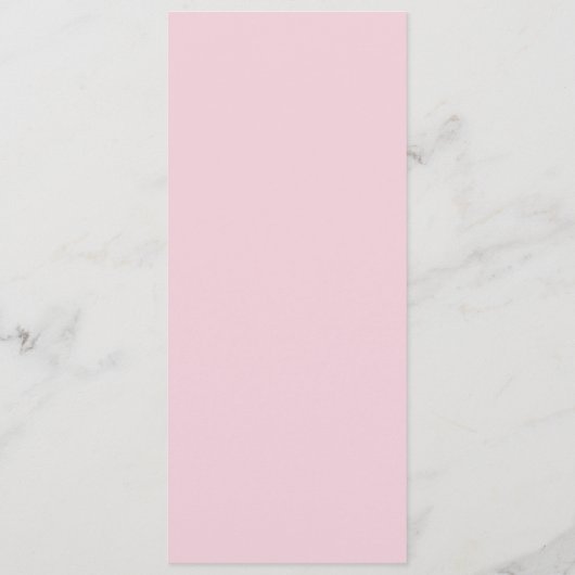 Menu Hydrangea Rose Classique (Dos)