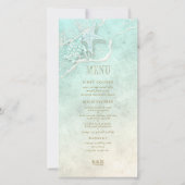 Menu ID837 van het zee Foam Beach Wedding (Voorkant)