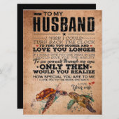 Menu Idée de cadeau de citation d'amour pour mari, Anni (Devant / Derrière)