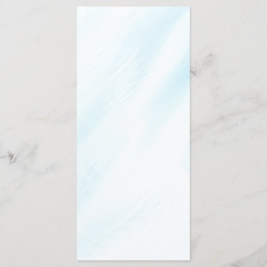 Menu Illumination Baptême chrétien orthodoxe (Dos)