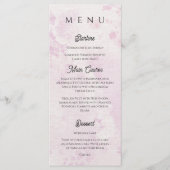 Menu Illustration de café romantique pour dîner de mari (Devant)