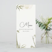 Menu Illustration de l'aquarelle en bambou (Debout devant)