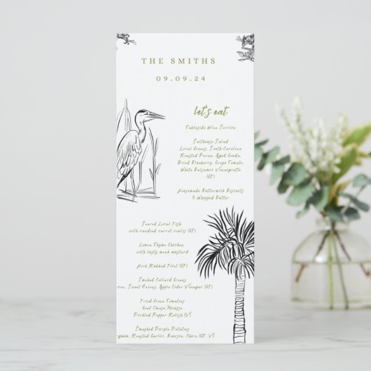 Menu Illustré Sud Pays Bas (Debout devant)