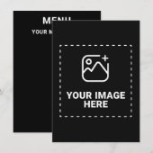 Menu Image Plus Texte (Devant / Derrière)