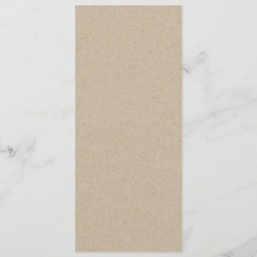 MENU INDIGO INK BLUE MOUNTAIN LAKE SNOW MARIAGE (Dos)