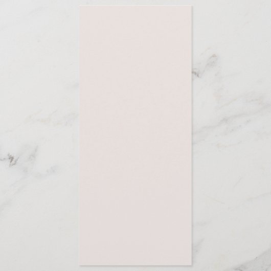 Menu Infinity Love Monogram Gold White Mariage Dîner (Dos)