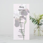 Menu Iris amoureux (Debout devant)