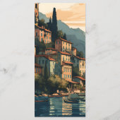 Menu Italie Lac de Côme Destination Mariage (Dos)