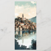 Menu Italie Lac de Côme Destination Mariage (Dos)