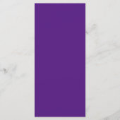 Menu Jacaranda Fleurs & Bouquet de Lys (Dos)