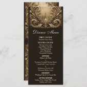 Menu Joli Mariage (Devant / Derrière)