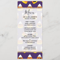 Joli orange violet Halloween Emoji Candy Corn