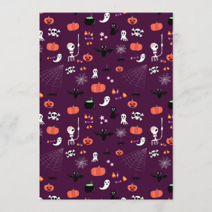 Menu Jolie Art Créatif Halloween