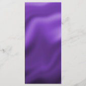 Menu Joyeux 80e anniversaire Purple Parties scintillant (Dos)