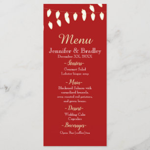 Menu Joyeux et lumineux
