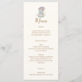 Menu Jules de thé JULIET (Devant)